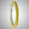 16*1-3/8 Inch Air Free Solid Colorful Tire for Bicycle 2