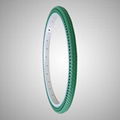 24*1-3/8 Inch Air Free Solid Colorful Tire for Bicycle 3