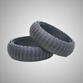 6.5 Inch Air Free Solid Tire for