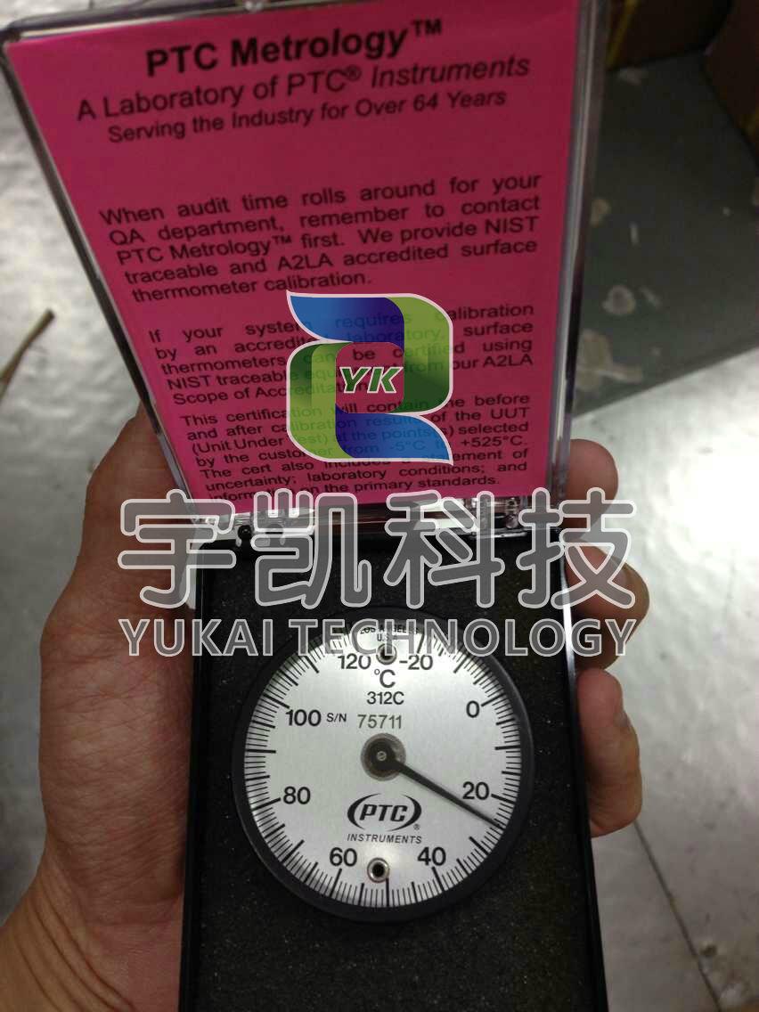 美國PTC 575CMSS耐高溫指針式雙金屬溫度計 5