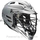 Cascade CPX-R Silver Lacrosse Helmet with Black Facemask 