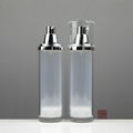 Acrylic Airless Round Cream Pump Bottle 2