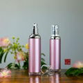 Acrylic Airless Round Cream Pump Bottle 4