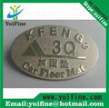 Trademark,Metal label Aluminum Metal Name Plate  Costomized Logo Nameplate tag 3