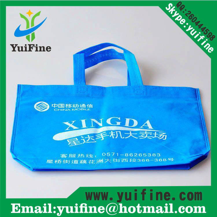 Non Woven Fabric Bag Reusable Bag Handbag Nonwoven Shopping Bag Advertising Bag  5