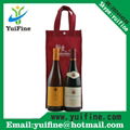 Non Woven wine Bag Reusable Cloth Bag Handbag Nonwoven Promotion Advertising 3