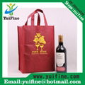 Non Woven wine Bag Reusable Cloth Bag Handbag Nonwoven Promotion Advertising 5