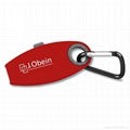 Customized Logo Key Hook Metal USB Flash Disk 3