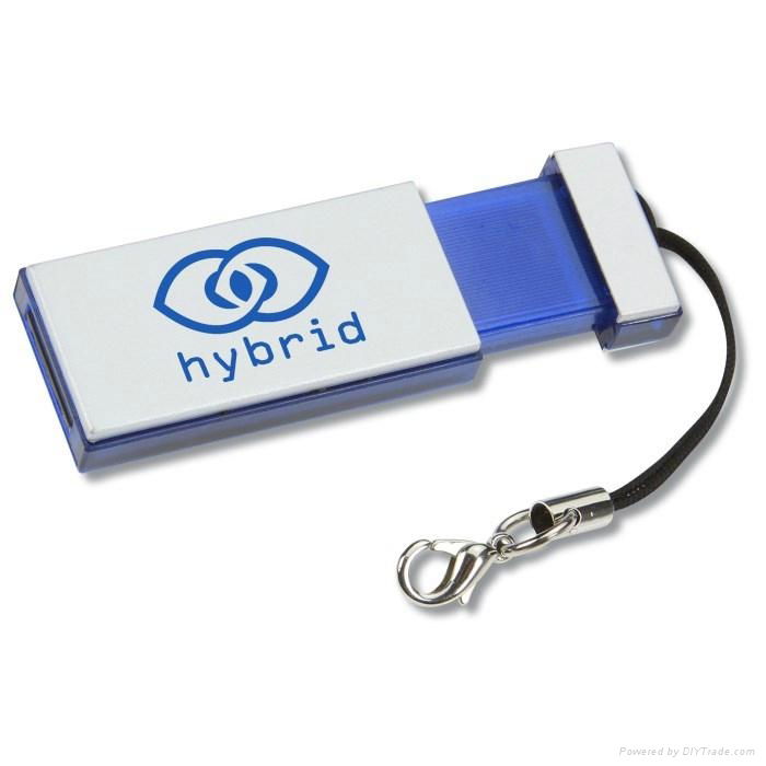 Mini Metal USB Flash Drive with Logo Custom 3