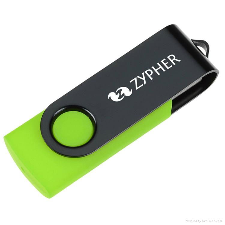 Custom Swivel USB Flash Drives with Your Logo