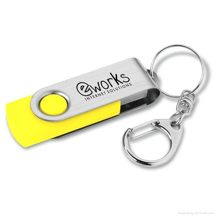 Custom Swivel USB Flash Drives with Your Logo 5