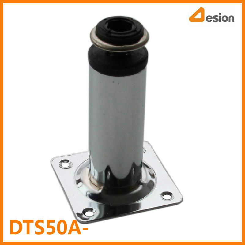 30mm Diameter Round Table Leg with Adjusting Glides 2
