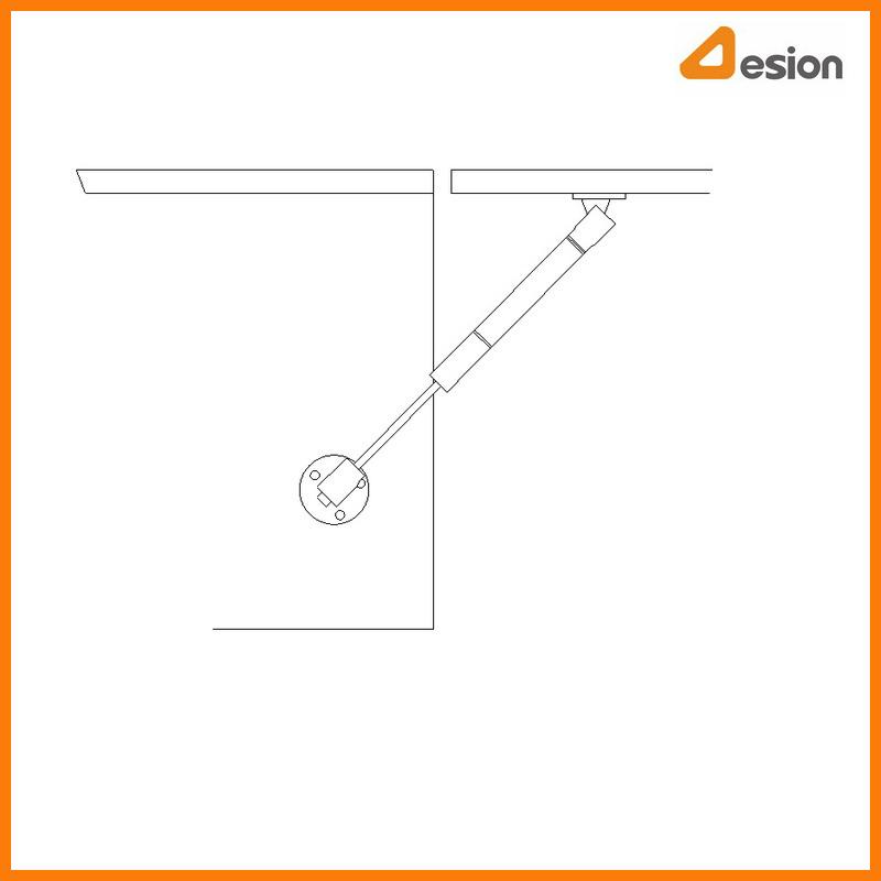 100n Gas Spring Support for Kitchen Cabinet 5