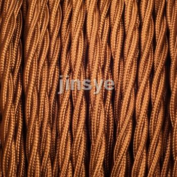 Fabric Round braided Flat Electrical Wire Cable Cord  2