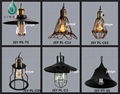 Metal hanging vintage industrial pendant lighting 4