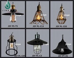 Hanging light shades multi head replica pendant light