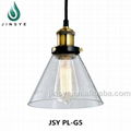 Vintage antique glass pendant light topdesign indoor pendant lamp 1