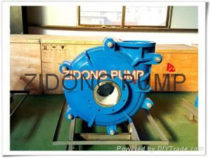 high chrome alloy horizontal iron ore slurry pump