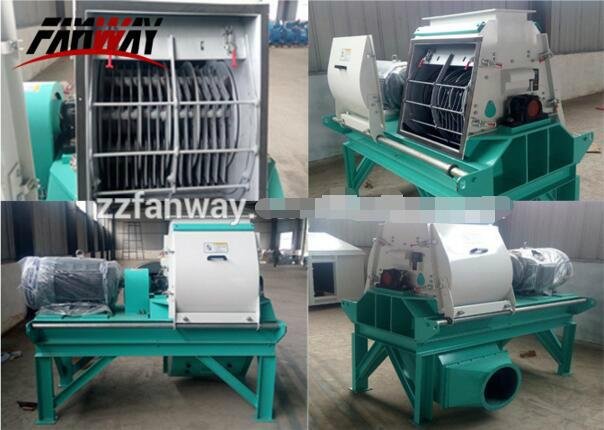 High good quality animal feed usage fish feed hammer crusher with CE 3
