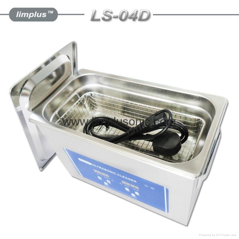 Limplus Digital Ultrasonic Cleaner With Stainless Steel Basket LS-04D