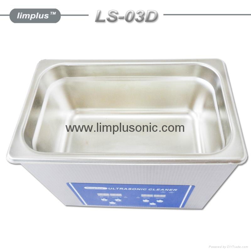 Small Ultrasonic Cleaner With Basket And LCD Screen 3