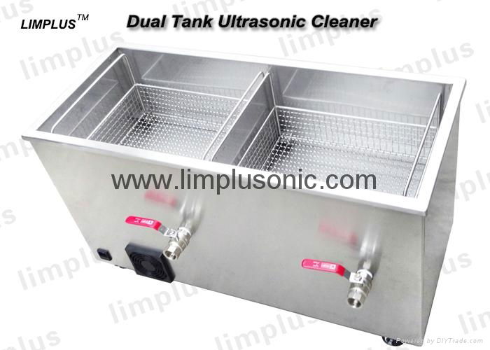 Limplus Customized Double Tanks Ultrasonic Cleaning Machine