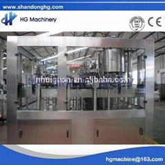 ce standard with 2000bph carbonated bottling machine