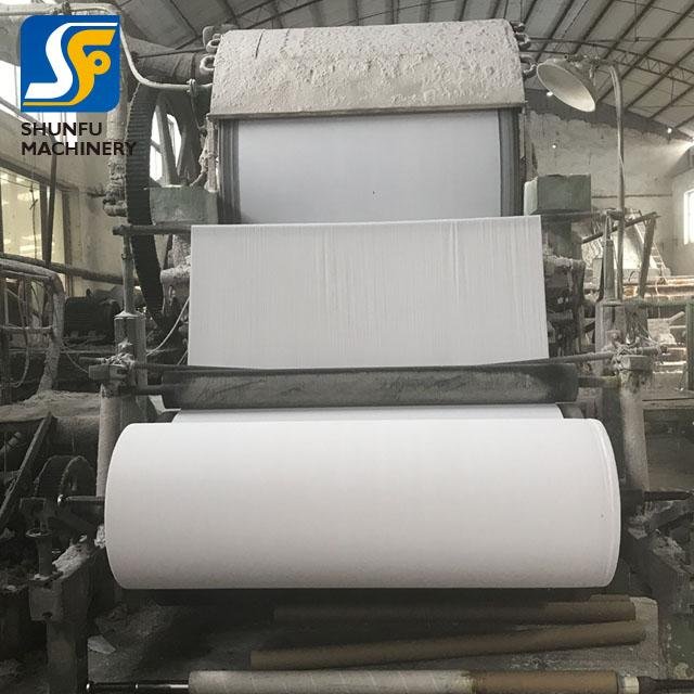 For sale toilet paper making machine use waste paper