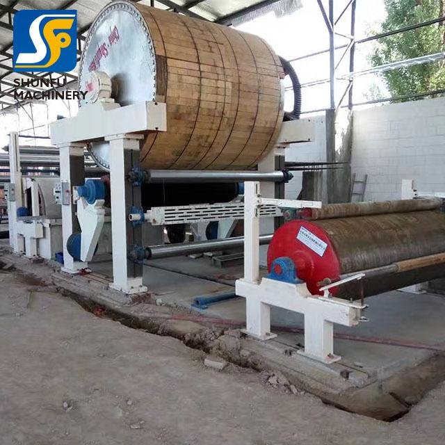 For sale toilet paper making machine use waste paper 2
