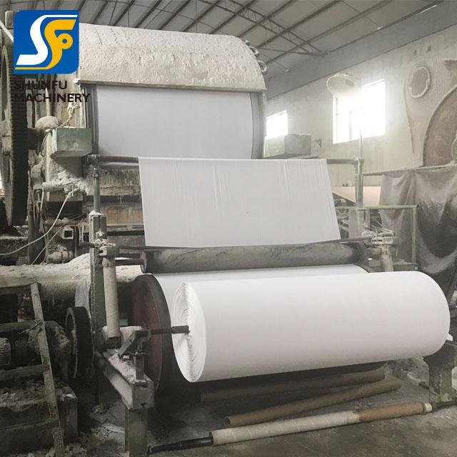 For sale toilet paper making machine use waste paper 4