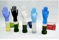 Customer bodyguard Nitrile exam coating gloves disposable glove colored nitrile 