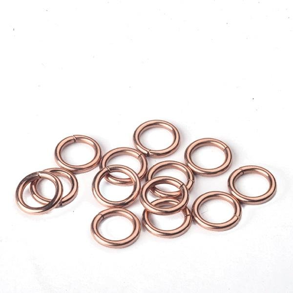copper phosphorus brazing alloy solder ring 2