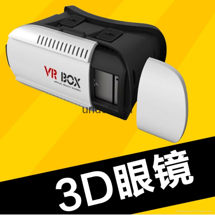 頭戴式3D虛擬現實眼鏡 4
