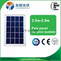 High Quality 2.7W-3W Pico Solar System