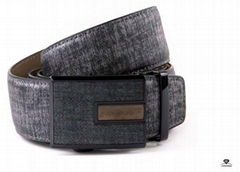 PU automatic buckle male belts