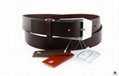 3.8"width zinc alloy pin buckle mens belts