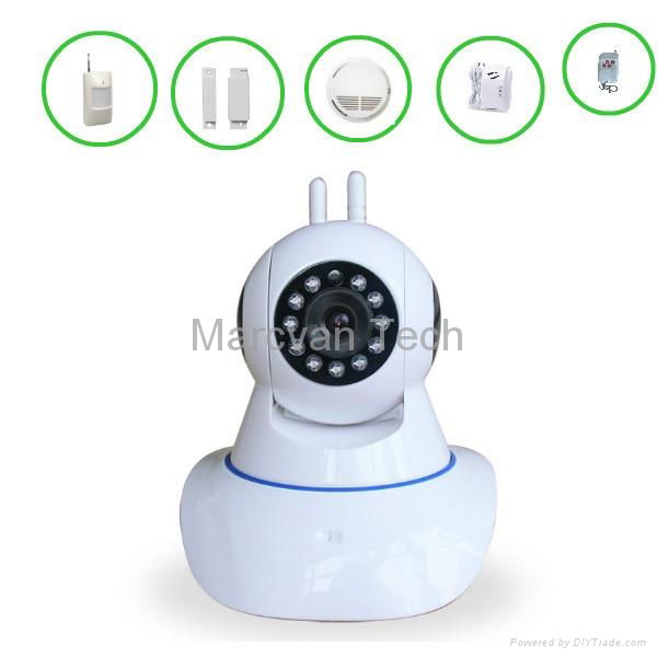 Smart Home Pan Tilt HD 720P Wifi IR Night Vision Wireless IP Camera 3