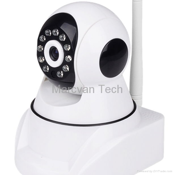 Smart Home Pan Tilt HD 720P Wifi IR Night Vision Wireless IP Camera 4