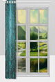 customized  Window Curtain 52"x84"(One Pieces) 1