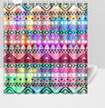 Waterproof Polyester Fabric Custom Shower Curtains 66x 72 3