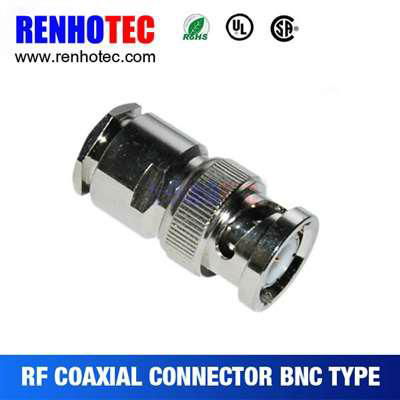 Clamp Type BNC Plug For Cable Rg213 RG8