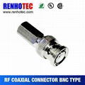 BNC Twist On Plug Connector