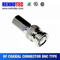 BNC Twist On Plug Connector