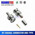 BNC Plug Quick Crimp Connector For Cable RG316 1
