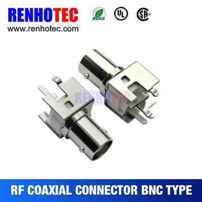 Straight BNC Jack Connector For PCB Mount