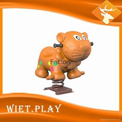 Animal Theme Children Outdoor Playground Spring Rider