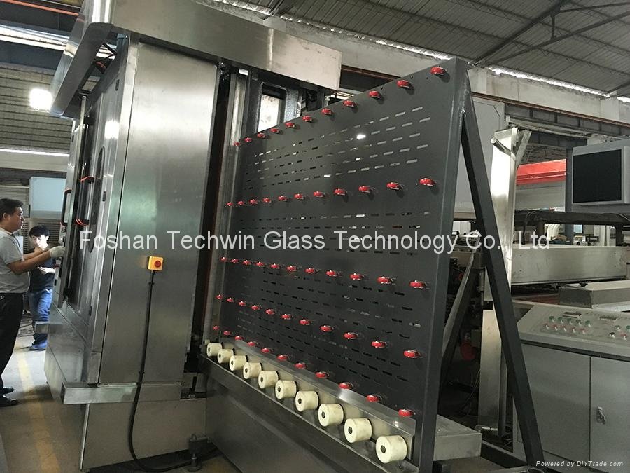 Insulating Glass Making Automatic vertical Flat Glass Washing Machine 3