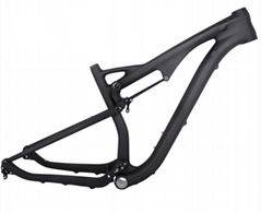 Full Suspension 29er Carbon Mountain Bike Frame