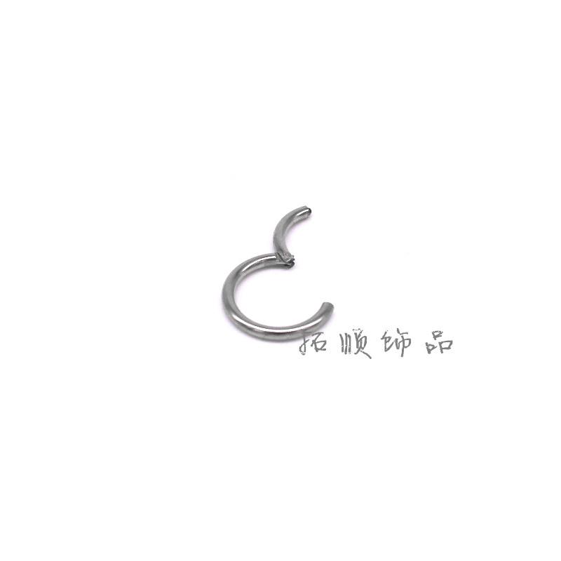 歐韓明星同款鈦鋼鼻環廠家直銷 3