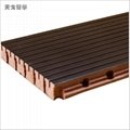 Melamine or veneer decorative sound absorbing panels acoustic wall panels 5